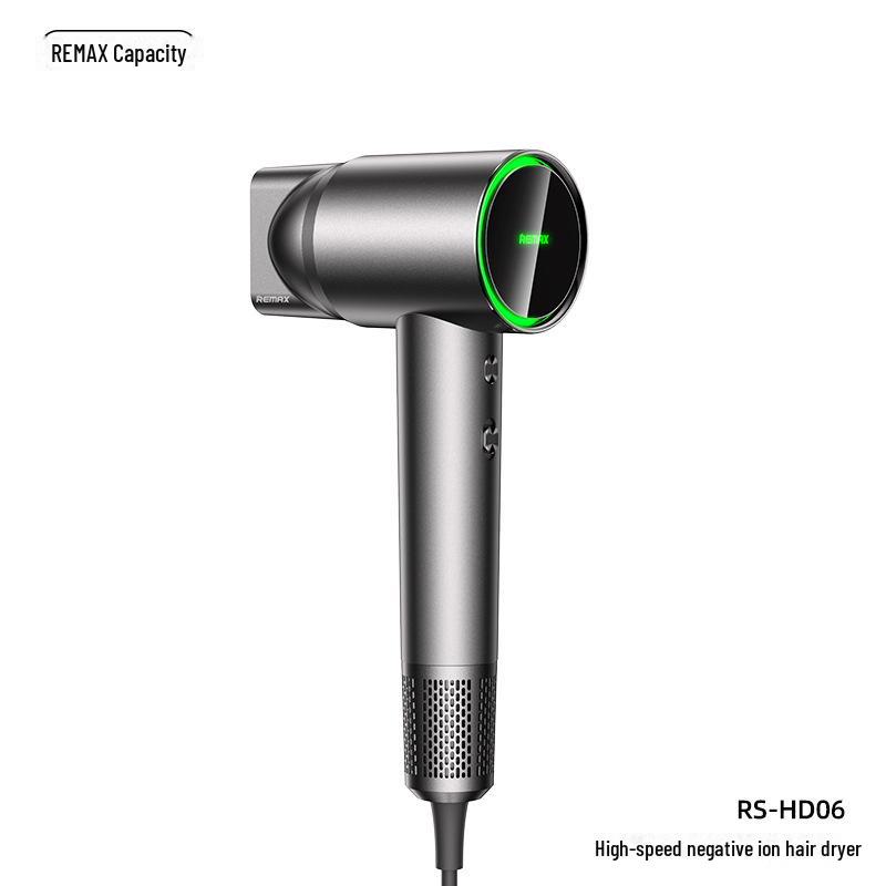 Remax High-Speed Ionic Hair Dryer with Three-Speed & Temperature Control (European/Chinese Standard)