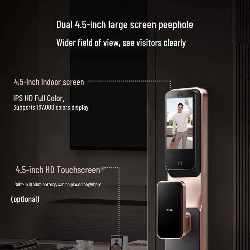 TCL C10R Pro 3D Face Recognition Smart Door Lock