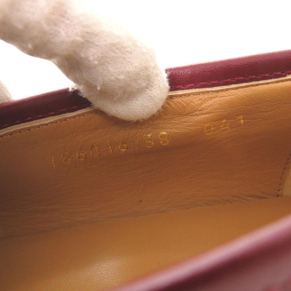 Gebrauchte AUTHENTISCHE GUCCI 786016 Loafer Jordaan Horsbit Guccissima Lederschuhe Bordeaux