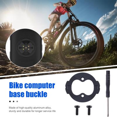 Základní přezka na cyklistický počítač pro Garmin 540/840 z lehké hliníkové slitiny Kryt adaptéru pro montáž na jízdní kolo Náhradní díly na opravu Příslušenství
