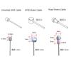 10PC Bicycle Brakes Line Road Mountain Bike Brake Cable Universal Bicycle Shift Cable Durable Road MTB Brake Shift Wire