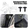 Car Body Screws Mudguard N90974701 for VW Golf Metal Self Tapping Screw Rivet Black Fastener Bolt Cross Self Tapping Phillips