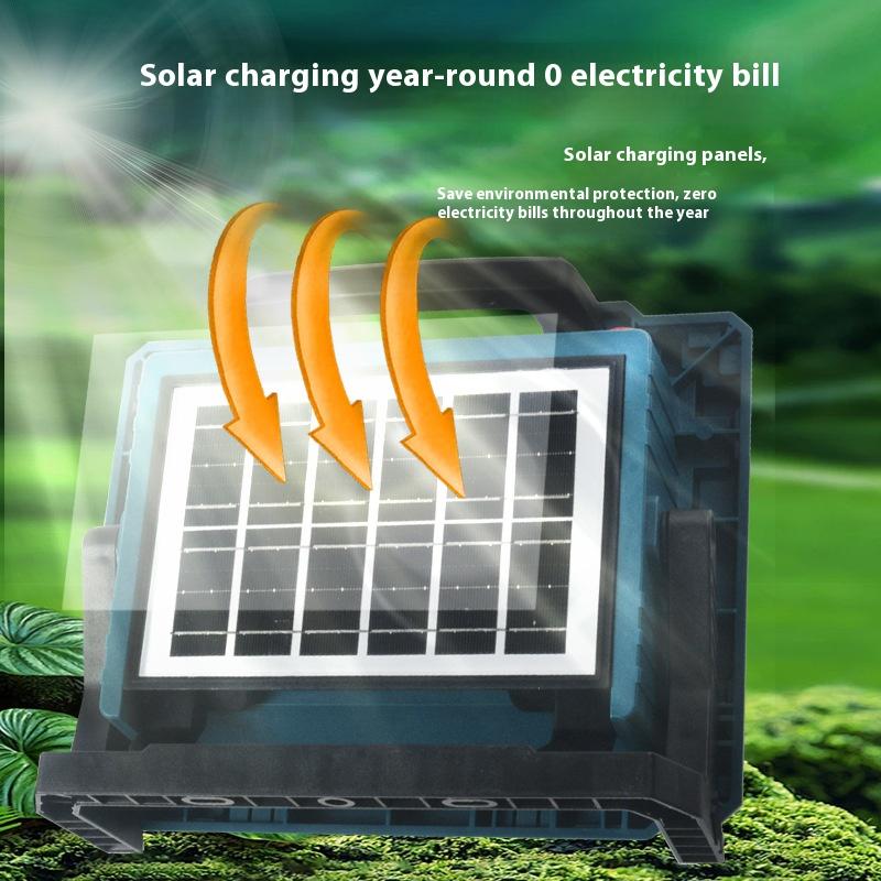 LED Strong  Solar Charging Floodlight Outdoor Emergency Site Power Outage Tent Camping Stall Portable Household Lamps