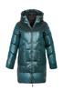 Wittchen Women's Green Nylon Hooded Down Coat