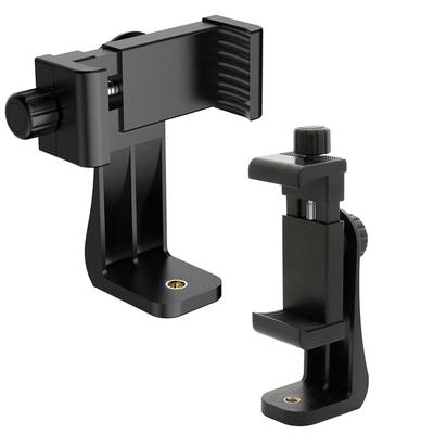 360 Degree Rotating Desk Tripod Adapter Adjustable Phone Clip Stand for Mobile for Sports Usage