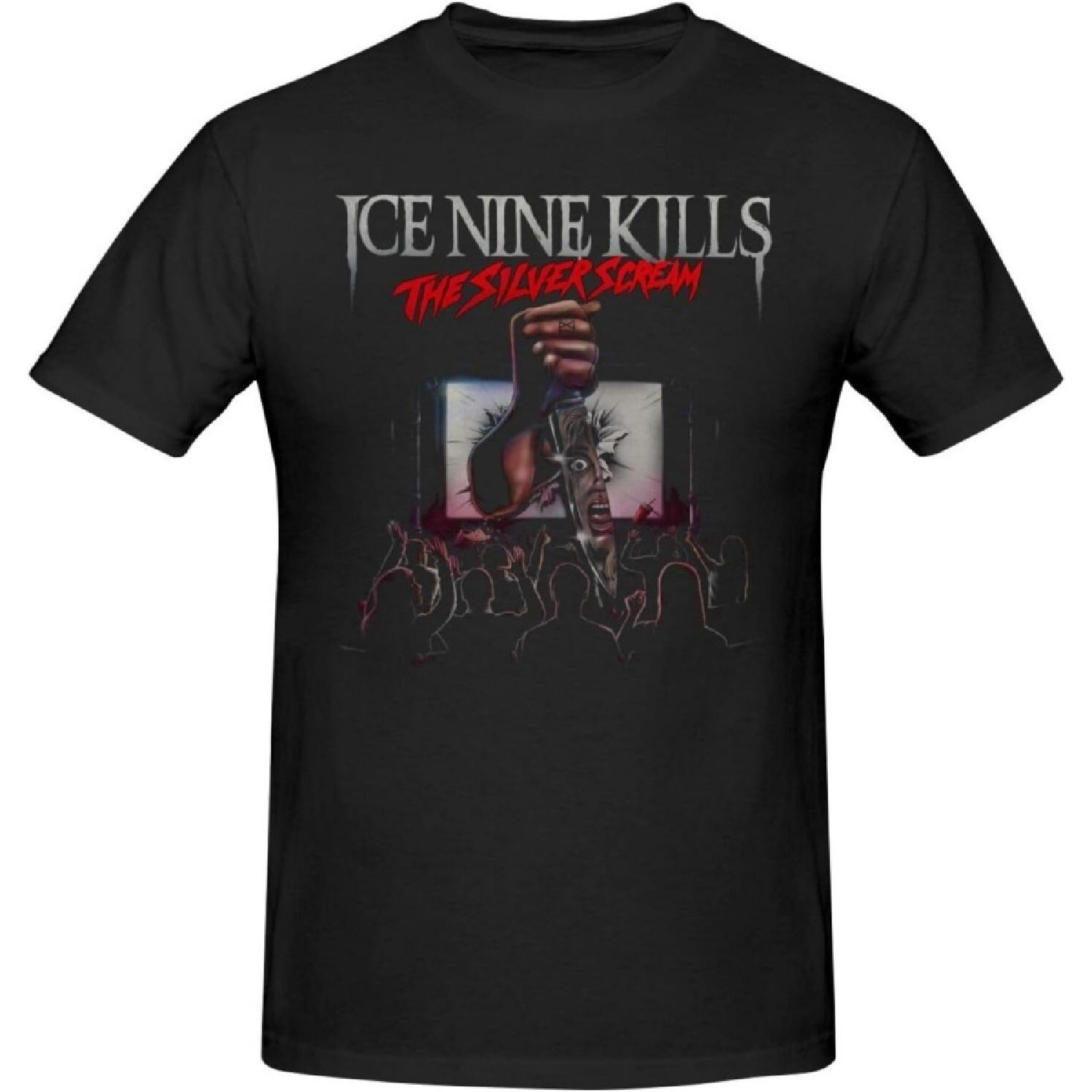 Мужские футболки для тренировок Himaira Ice Nine Kills с коротким рукавом XXXXXL разноцветный