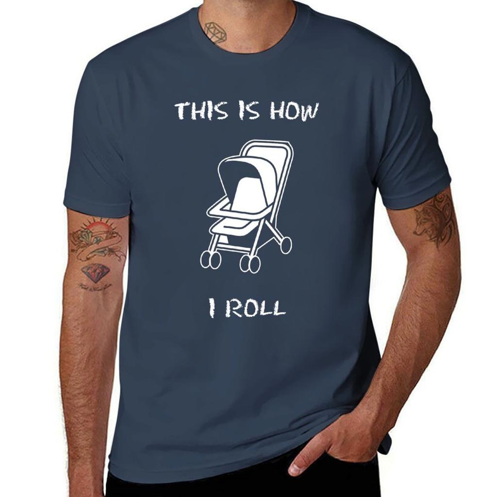This Is How I Roll Baby Onesie Tshirt Vintage Style Printed Top