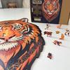 Wooden Puzzle Wild Tiger Large XXL Puzzle Gift For Adults 470