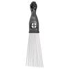Metal Afro Comb African American Pick Comb Hair Brush Hairdressing Styling Tool Black Fist