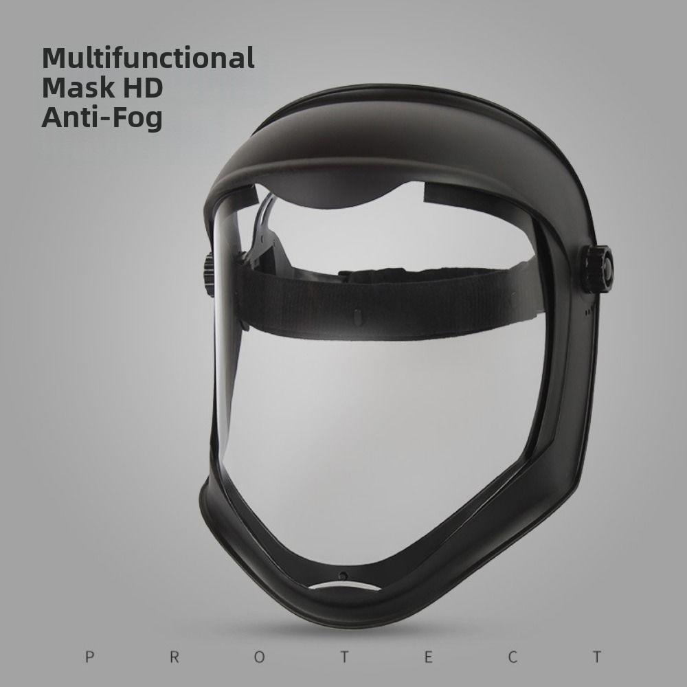 Anti Fog Safety Visor Anti Splash Welding Mask Reusable Transparent Mask Outdoor Use