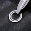 Zinc Alloy Car Key Chain Anti-Lost Keychain With KeyRing For Volvo Xc60 Xc90 V40 V60 S60 V50 V90 S80 C40 XC40 V70 XC70 C30 C70