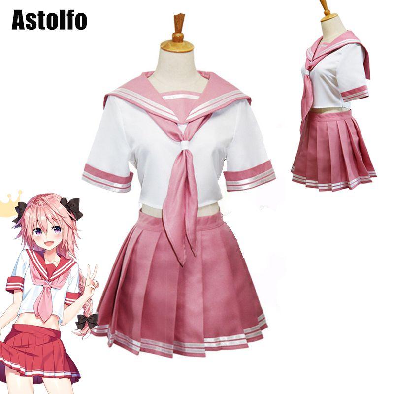 Fate/grand Order Astolfo Cosplay Costume Halloween Outfit Uniform For Women