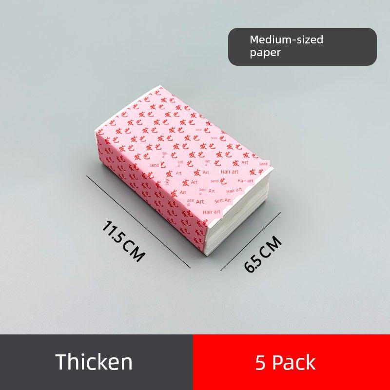 

Perm Cold Wave Bar Curlers Perm Tool Outfit For Home Hairdressing Supplies Thickened Bogey Hollow Bar Medium Hair Paper [5 Pack]