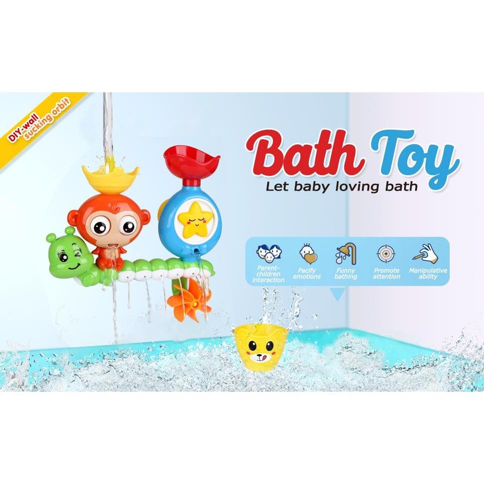 Badleksak, Badleksak med muggar, Gåva till barn, Baby från 18 månader