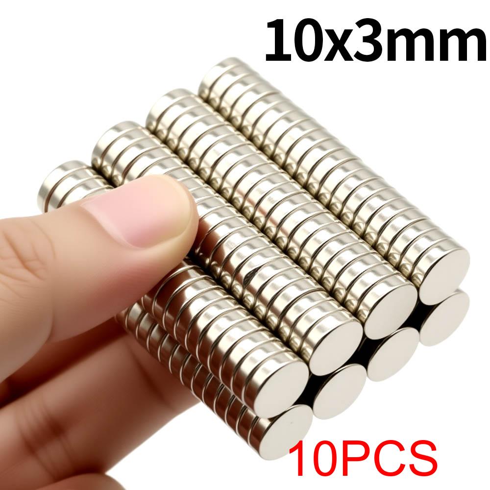 10x3mm Super Strong Neodymium Magnet N35 NdfeB Permanent Magnetic Imanes Round Powerful Magnets Refrigerator Magnet