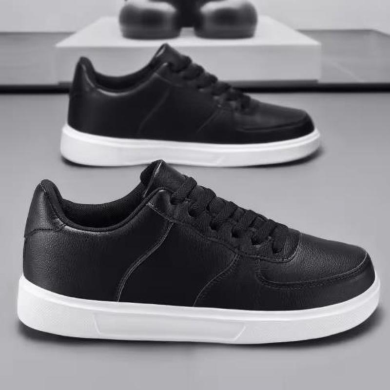 

Мужская обувь Модные плоские кроссовки Черные кроссовки Мужские низкие повседневные кроссовки Женские 36 чёрный