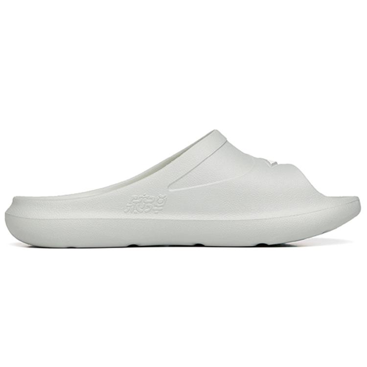 New Anta C37 Series Slide Slippers Men's Gray White 912226992-3
