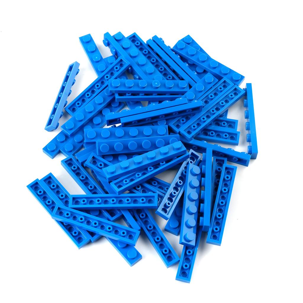 10PCS 1 X 6 Dots Thin Plate Assembly Bricks Bulk Parts 3666 Toys For Technology MOC Buildings Blocks DIY Replacement Accessory