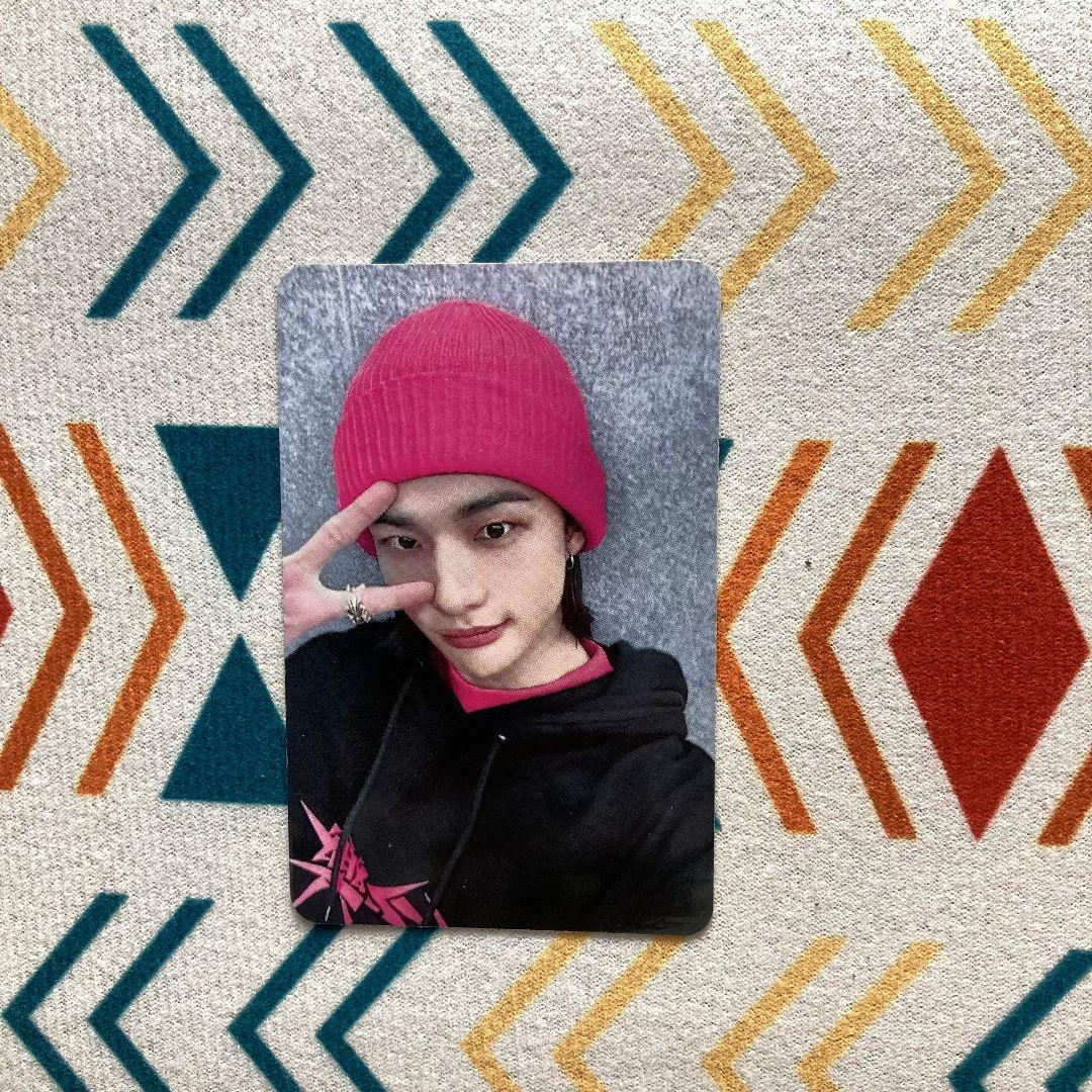 

[USED] StrayKids Raku-STAR 1st Week Sanok Hyunjin Trading Card