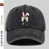 Pc Cute Nurse Rabbit Pattern Printed Casual Printed Baseball Cap Home Leisure Printed Design Casual Hat Truck Driver Comforta
