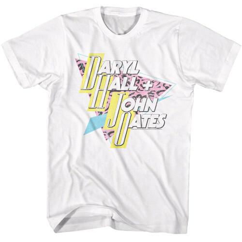Hall and Oates 80 s Triangle White T-Shirt Unisex T-Shirt XL