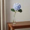 Fake Hydrangea Flower Reusable Artificial Hydrangea Stalk Long Stalk Fake Hydrangeas Real Feel Full Blooms for Table Centerpiece