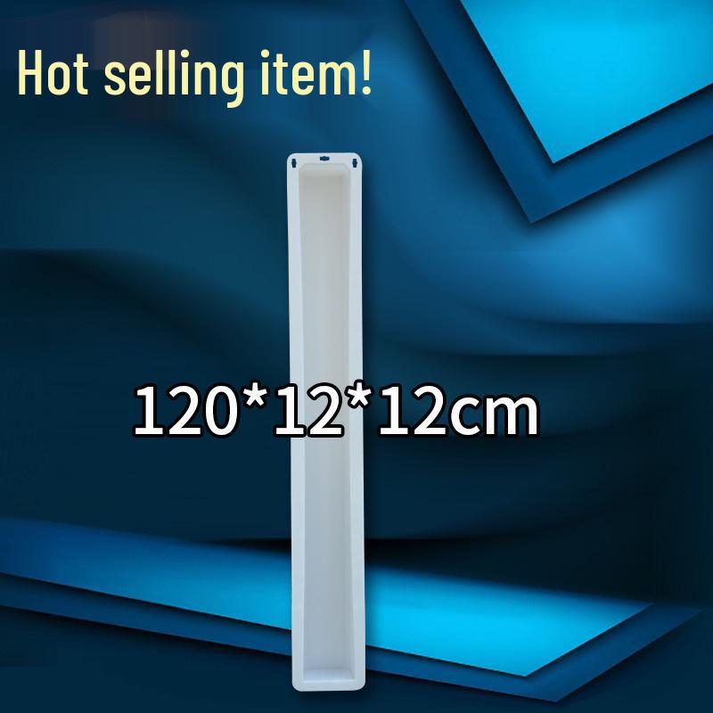 Beton Waarschuwingspaal Mal - 100m Markeerbord Mal