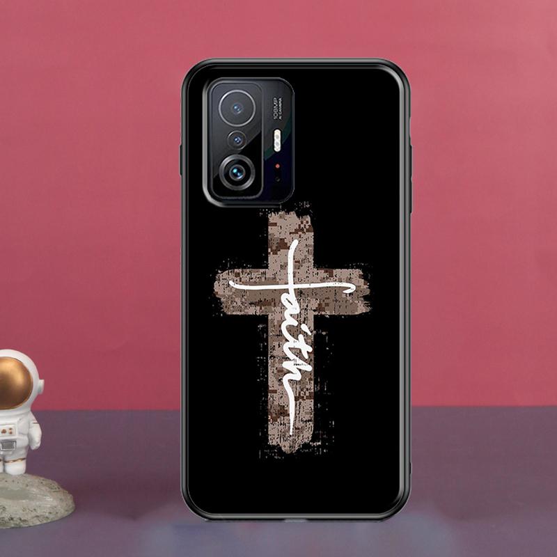 Faith Christian Religious Jesus For POCO X5 X3 F5 Pro X4 F4 GT M5s C40 F3 Case For Xiaomi 13 Lite 12 11T 12T Pro 12X Cover