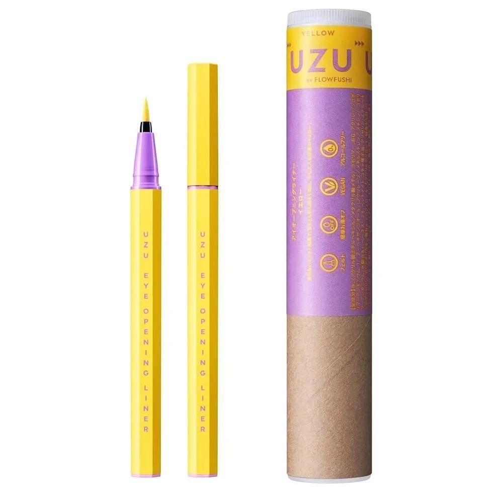 UZU Eye Opening Liner 1 Pack Yellow UZU Eye Opening Liner, Liquid Eyeliner, Hot Water R.E.M.ovable