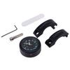 Motorrad Lenkeruhr Silber Lenkeruhr 7/8"‑1" Wasserdicht Motorrad Lenkerhalterung Uhr Uhr Neu