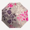 1pc Floral Pattern Automatic Open/Close Umbrella, Compact Travel Umbrella, 8-Rib Sturdy Frame - Ideal Gift for Friends yy251118087