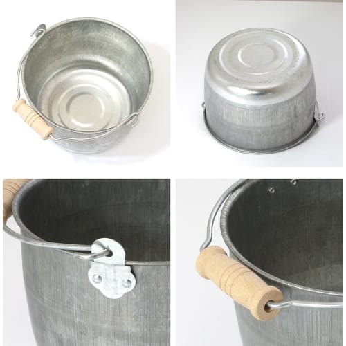 Matsunoya Japanese-made tin bucket (large)