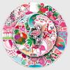 50 Flamingo Graffiti Cartoon Animal Stickers for Water Bottles, Journals, and Luggage
