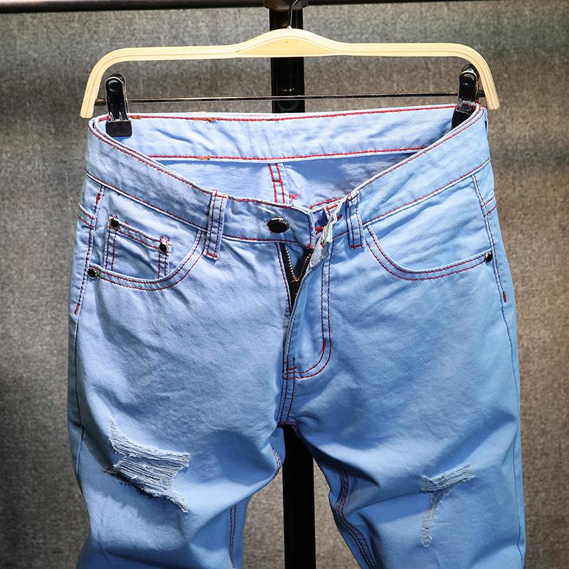 Jeans de hombre Usados Agujero Pantalones Rectos Nostalgia Lavado  Pantalones Vaqueros De hombre Pantalones Rasgados Vaqueros Vaqueros comprar  a buen precio — entrega gratuita, reseñas reales con fotos — Joom