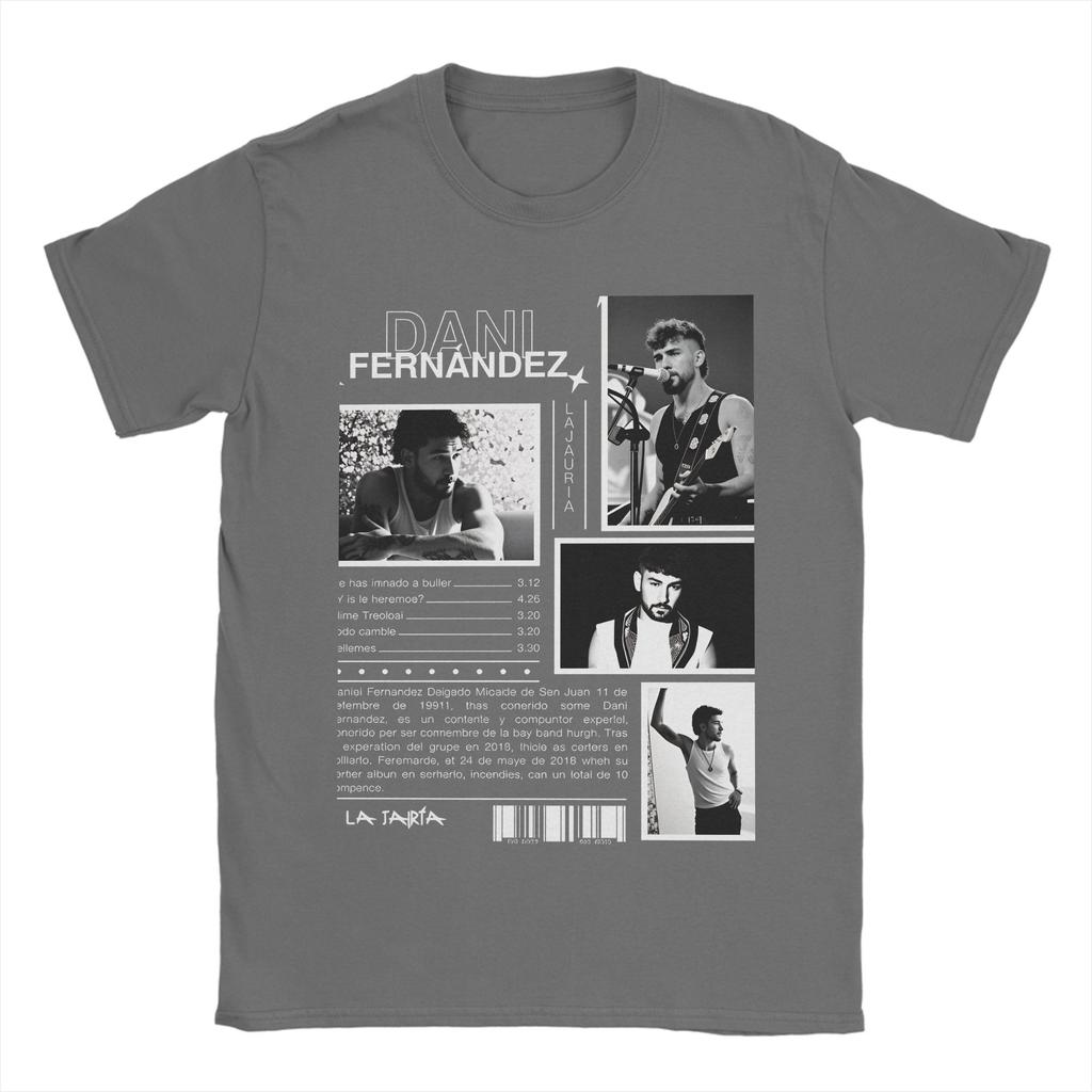 Rapper Dani Fernandez Cotton T Shirt For Unisex Summer  YK Fun TShirts O Neck Harajuku Tee Shirt Plus Size Design Clothes