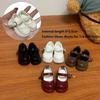 4 Colors Dolls Bright Leather Boots Internal Length 6*2.5cm Dress Up Footwear  for 1/4 BJD Dolls