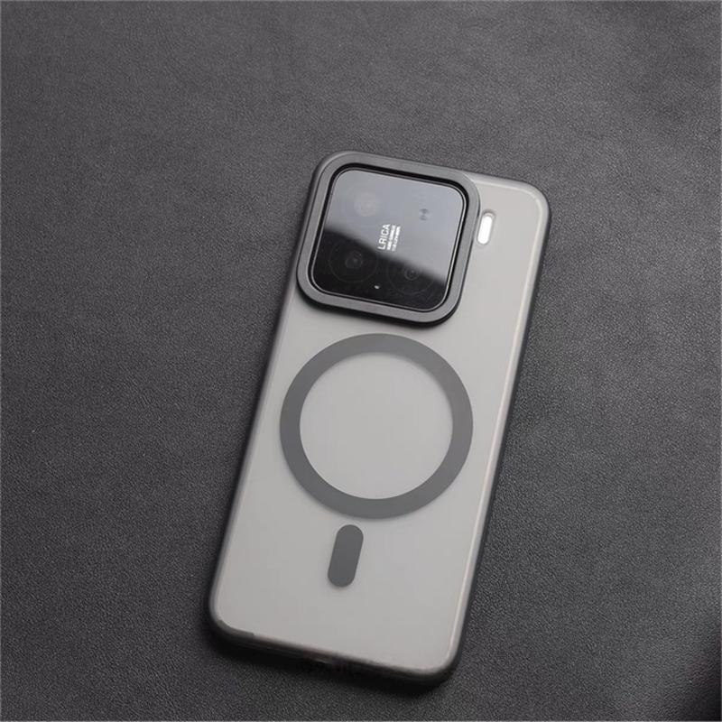 Magnetic Case For Xiaomi 15 14 Pro 17 Mi 17 5G For MagSafe Matte Transparent Phone Back Cover Hard Shell Shockproof Bumper