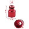 AA92-4PCS Fuel Injector Adapters Hat Fuel Nozzle Spacers Extenders Car Top Cap Accessories For B16 B18 D16Z D16Y