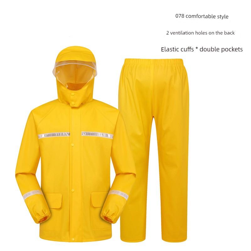 Raincoat and Rain Pants Set for