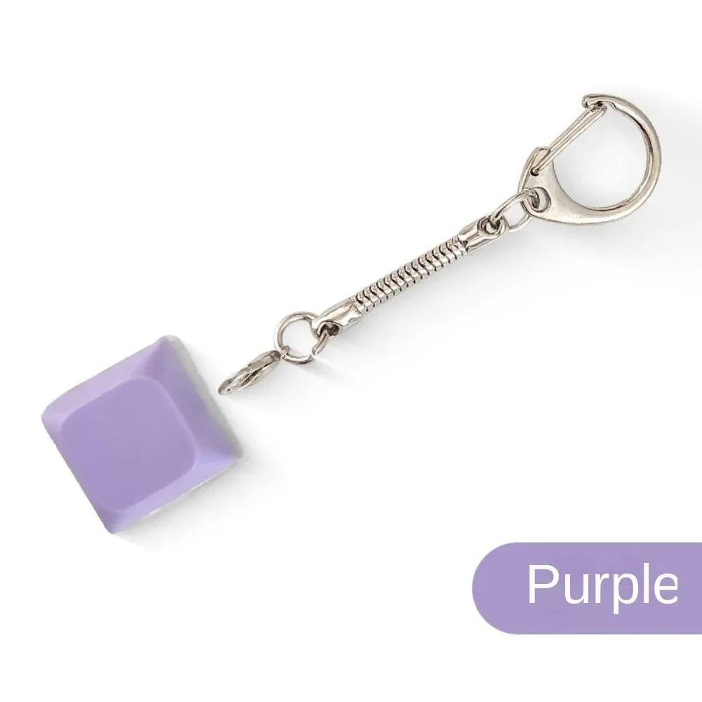 Keyboard Key Fidget Reliver Stress Toys Colorful Keychain Keycap Antistress Toys Adult Children Finger Button Toy Kids Game Gift