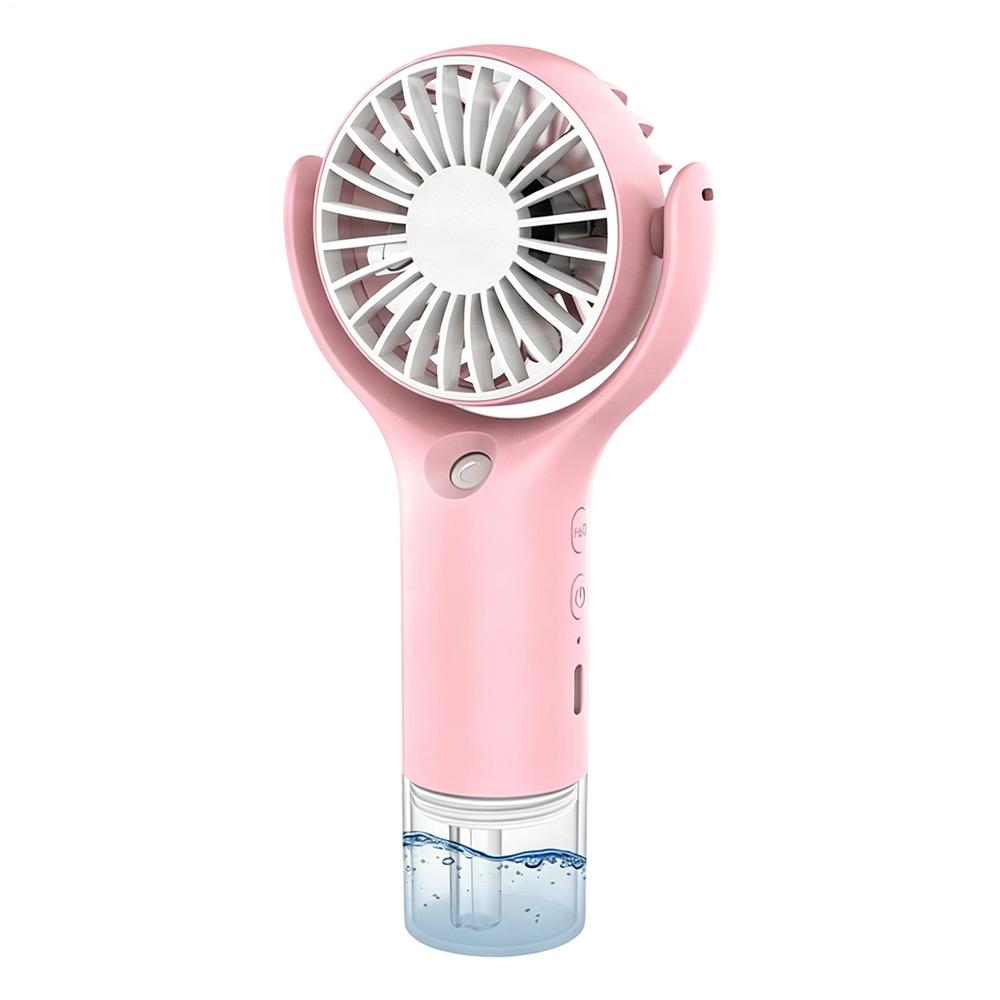 Portable Fan With Mist 3-Speed USB Charging Misting Blower Portable Water Spray Fan For Outdoor Office Patio Beach Travel