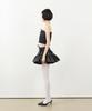 Leobyui Cabbage Tiered Skirt Black