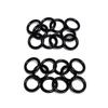 Nitrile Rubber O Ring Gasket Set High Pressure Proof Multiple Sizes for Industrial Hydraulic Equipment Maintenance