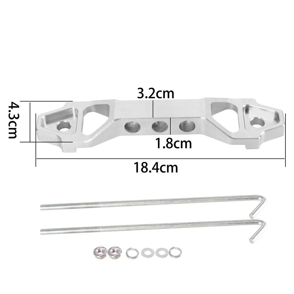 

Новый держатель для крепления аккумулятора гоночного автомобиля в стиле JDM, 14 см 19 см для Honda Civic, алюминиевые автомобильные аксессуары, золото