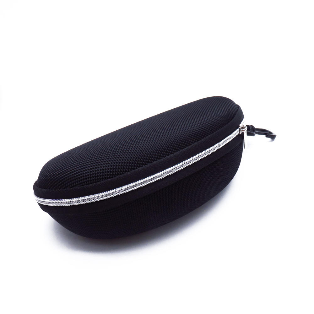 Custodia Portatile per Occhiali in EVA con Gancio Moschettone Custodia Rigida Colorata per Occhiali da Sole Scatola Protettiva con Cerniera per Occhiali Porta Nuova