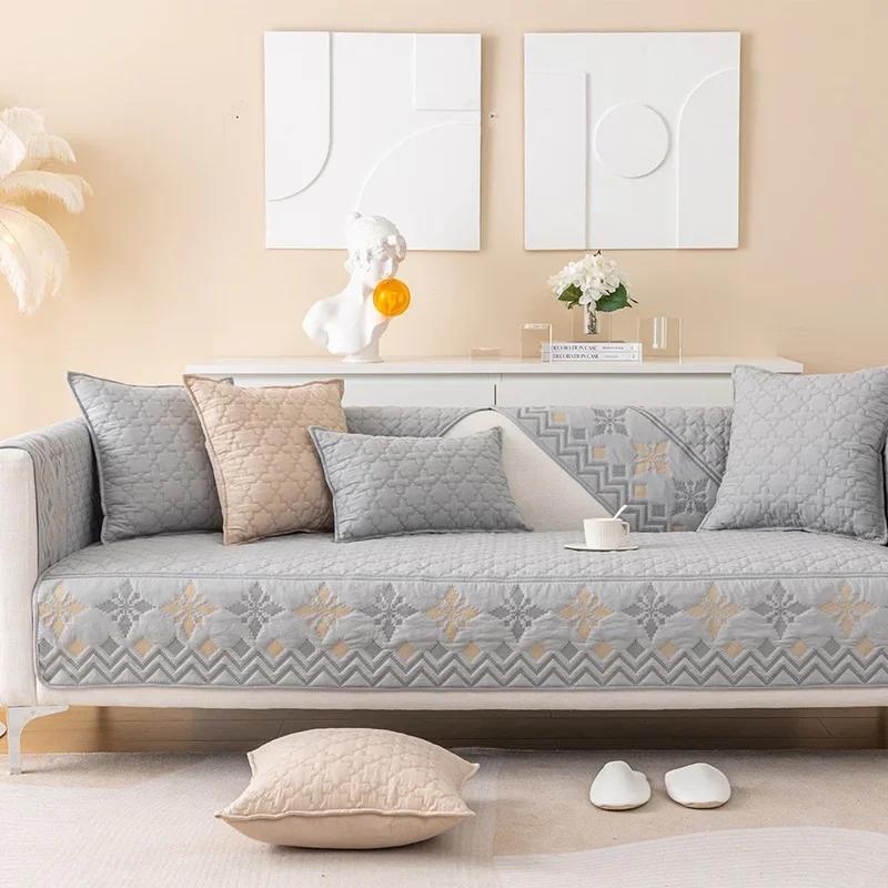 1PC Bohemia Cotton Sofa Cover for Living Room Non-Slip Sofa Cushion Towel Universal All Seasons Sofa Cover Back Towel Home Decor