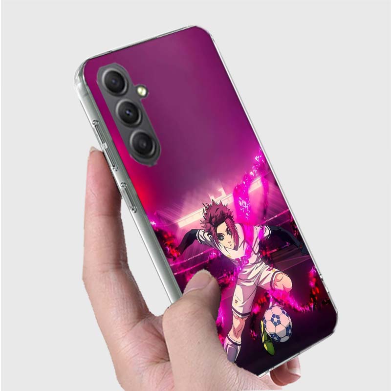 Blue Lock Anime Phone Case for Samsung A16 A26 A36 A56 A17 A37 A57 A07 A06 A02S A03 A04S A05S Galaxy Note 20 10 A50S A71 A51 A31