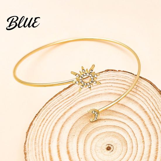 Europäischer Stil Armschmuck 7 Stück/Set Böhmische Armbänder Verstellbar Offenes Design