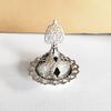 Factory Price Incense Burner Hollow Golden Tower Oil Burner Arab Style Censer Holder for Home Hotel Incense Holder