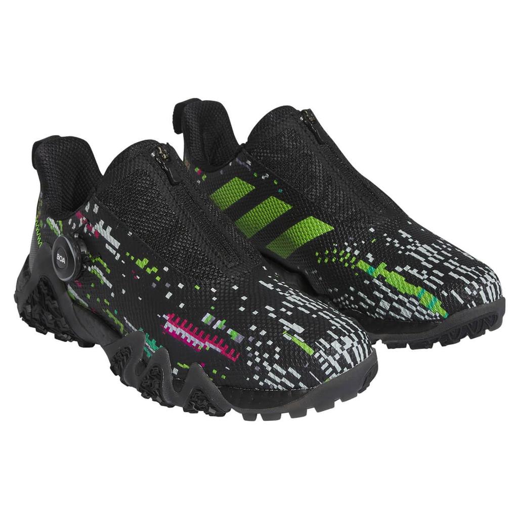 Golf Shoes Code Chaos 22 Boa Glitch Core Black Cm [Adidas Golf] Black/Lucid Lemon/Core 25.5